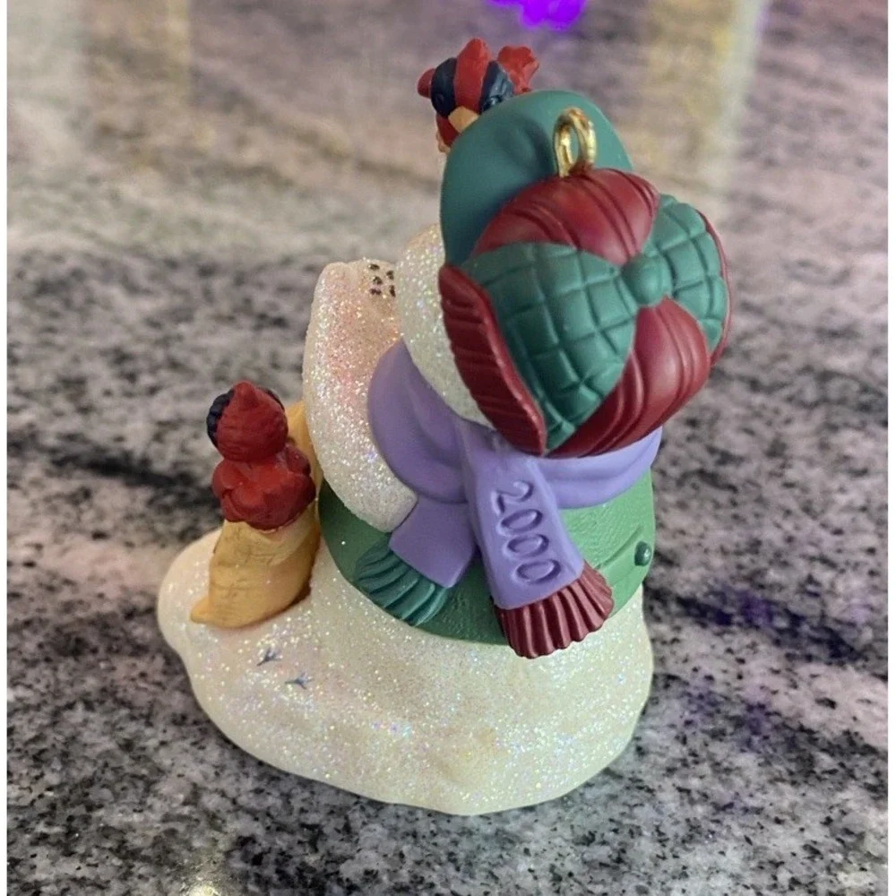 Hallmark keepsake ornament snow buddies 2000 collectors series NIB!